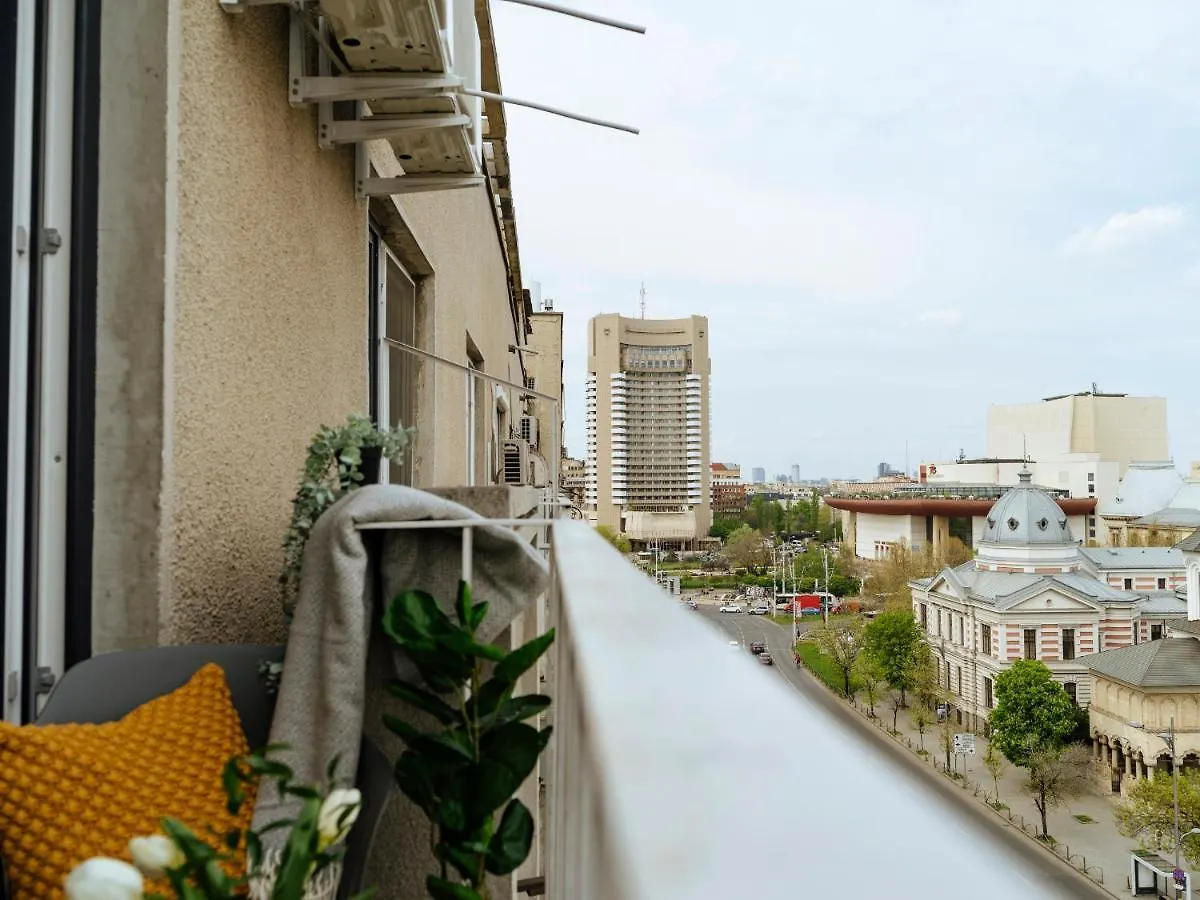 Sunny 2Br Flat - Top Location - Amazing Balcony Bucharest Apartment