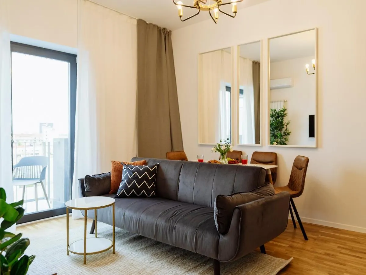 Apartment Sunny 2Br Flat - Top Location - Amazing Balcony Bucharest Romania