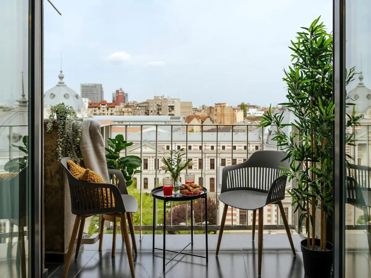 Sunny 2Br Flat - Top Location - Amazing Balcony Bucharest Apartment