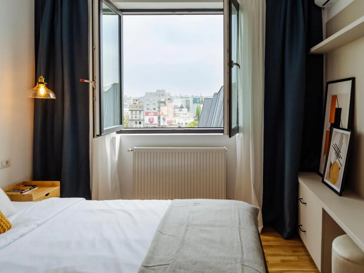 Sunny 2Br Flat - Top Location - Amazing Balcony Bucharest Apartment